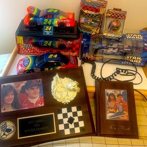 Jeff Gordon Vintage fan lot NASCAR Legend Dupont Chevrolet Hendrick Motorsports